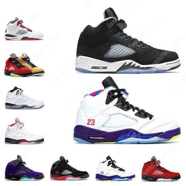 7-13 men basketball shoes 5s oreo raging red alternate oregon what the blue suede michigan mens trainers sports sneakers, Black 
7-13 men basketball shoes 5s oreo raging red alternate oregon what the blue suede michigan mens trainers sports sneakers, Black