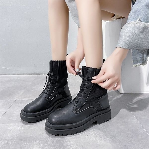 cootelili women nakle boots and high boots keep warm shoes 5cm heel flats boots for woman fashion lace up shoes botas mujer 201102, Black
cootelili women nakle boots and high boots keep warm shoes 5cm heel flats boots for woman fashion lace up shoes botas mujer 201102, Black