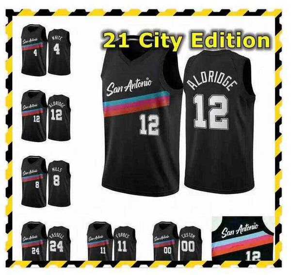 2021 mens pressing customized basketball jersey 10 derozan vassell 4 white 12 aldridge 11 forbes mills 5 murray 15 weatherspo''nba, Black
2021 mens pressing customized basketball jersey 10 derozan vassell 4 white 12 aldridge 11 forbes mills 5 murray 15 weatherspo''nba, Black
