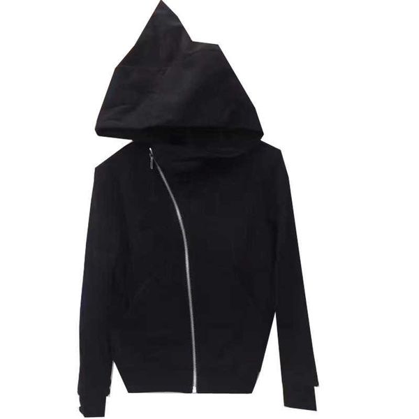 men's jackets autumn and winter new european and american trend dark ro wizard hat zipper coat men's and women's solid color, Black;brown
men's jackets autumn and winter new european and american trend dark ro wizard hat zipper coat men's and women's solid color, Black;brown