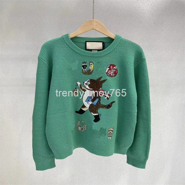 women's knits & tees g's early spring rabbit embroidery pattern round neck pullover long sleeve wool sweater women, White
women's knits & tees g's early spring rabbit embroidery pattern round neck pullover long sleeve wool sweater women, White