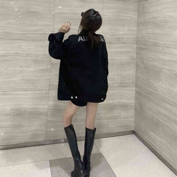 high version 2022 spring and summer new paris drill rhinestone large men's and women's denim jacket outlet_881b, Black;brown
high version 2022 spring and summer new paris drill rhinestone large men's and women's denim jacket outlet_881b, Black;brown