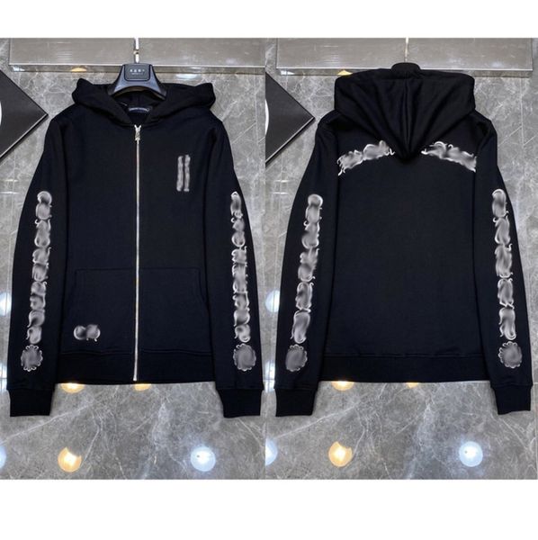 mens brand loose hoodie ch classic sweatshirts designer horseshoe sanskrit print luxury zipper jacket fashion pullover hooded coat women sw, Black
mens brand loose hoodie ch classic sweatshirts designer horseshoe sanskrit print luxury zipper jacket fashion pullover hooded coat women sw, Black