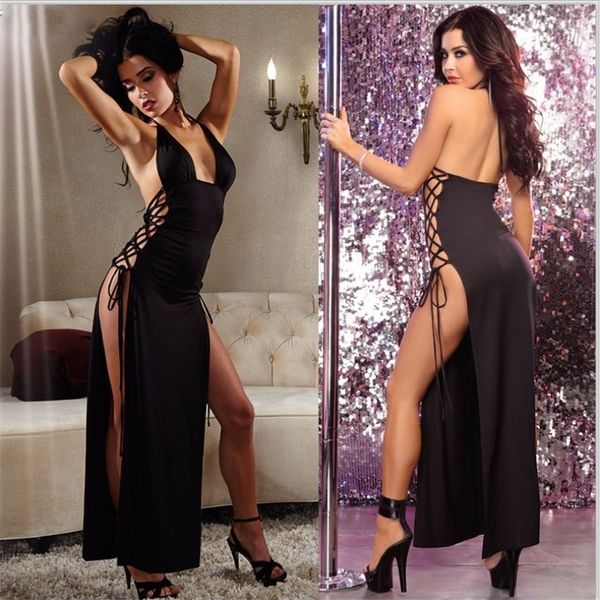 plus size women bondage lingerie oversized backless suspender maxi skirt erotic large split lacing black long dress 220506, Black;gray
plus size women bondage lingerie oversized backless suspender maxi skirt erotic large split lacing black long dress 220506, Black;gray