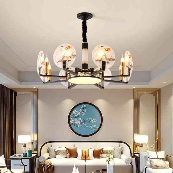 pendant lamps enamel color chinese all copper living room chandelier light luxury modern simple villa study restaurant bedroom club chandeli
pendant lamps enamel color chinese all copper living room chandelier light luxury modern simple villa study restaurant bedroom club chandeli