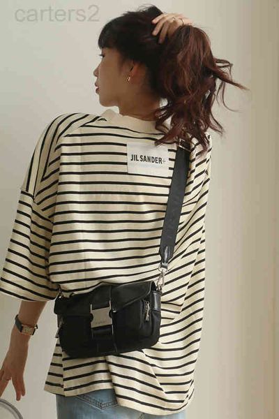 women's t-shirt designer jil brand 22 spring and summer new minority design classic stripe loose couple t-shirt simple trend casual n7a, White
women's t-shirt designer jil brand 22 spring and summer new minority design classic stripe loose couple t-shirt simple trend casual n7a, White