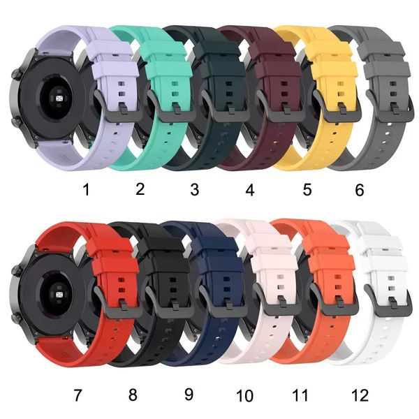 sport silicone band loop rubber strap replacement bracelet for huawei watch gt2 pro 22mm bands, Black;brown
sport silicone band loop rubber strap replacement bracelet for huawei watch gt2 pro 22mm bands, Black;brown