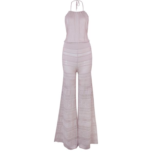 beaukey arrival women slim rayon bandage jumpsuits nude color mesh lace halter open back full length wide leg jumpsuits 210414, Black;white
beaukey arrival women slim rayon bandage jumpsuits nude color mesh lace halter open back full length wide leg jumpsuits 210414, Black;white