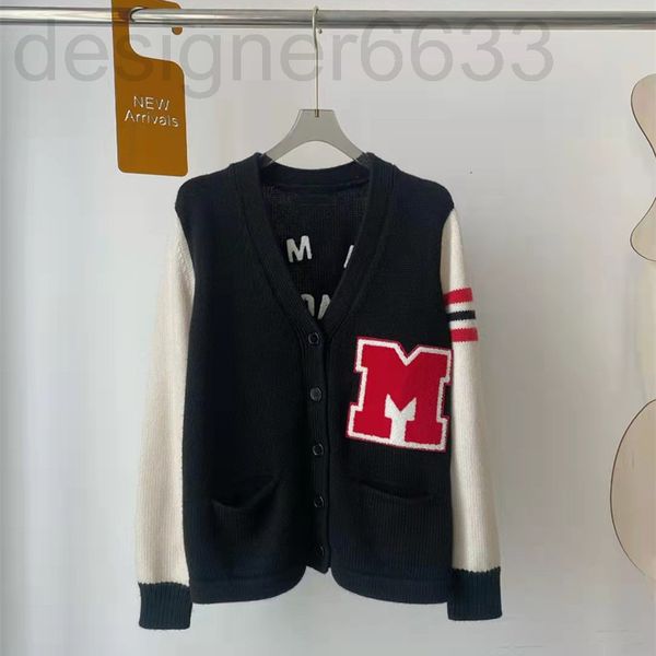 women's sweaters designer wool coat spring letter sweater single breasted long sleeved knitted cardigan women vq55, White;black
women's sweaters designer wool coat spring letter sweater single breasted long sleeved knitted cardigan women vq55, White;black