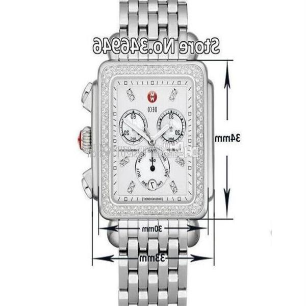 33mm michele signature deco diamond chronograph mother of pearl ladies quartz watch303k, Slivery;brown
33mm michele signature deco diamond chronograph mother of pearl ladies quartz watch303k, Slivery;brown