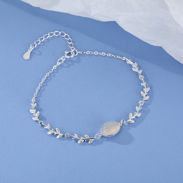 wanying jewelry leaf bracelet link s925 sterling silver sen department girlfriends gift personality creative light luxury niche accessories, Black
wanying jewelry leaf bracelet link s925 sterling silver sen department girlfriends gift personality creative light luxury niche accessories, Black