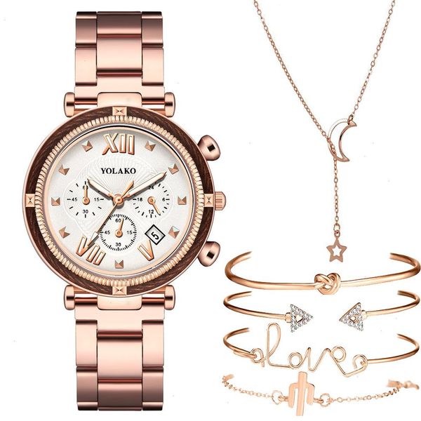 6pcs set luxury women watches magnetic starry sky female clock quartz wristwatch fashion ladies wrist watch relogio feminino, Slivery;brown
6pcs set luxury women watches magnetic starry sky female clock quartz wristwatch fashion ladies wrist watch relogio feminino, Slivery;brown