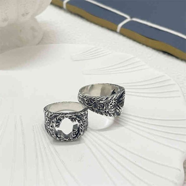 2023 designer new fashion jewelry silver old carved pattern dominee ring hand decoration
2023 designer new fashion jewelry silver old carved pattern dominee ring hand decoration