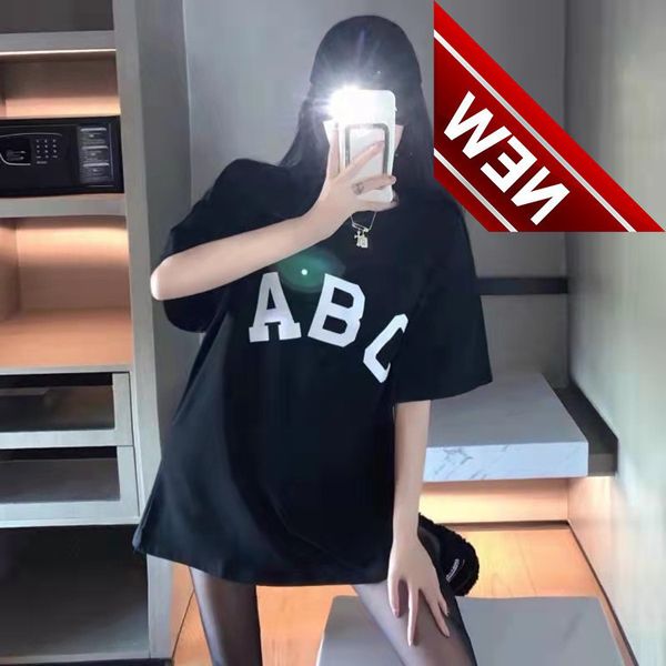 50% off discount 2022 summer new fog abc flocking high street men's and women's loose ess short sleeved t-shirt, White;black
50% off discount 2022 summer new fog abc flocking high street men's and women's loose ess short sleeved t-shirt, White;black