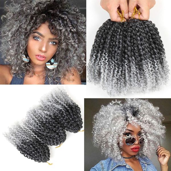 kinky curl short hairstyle 8 inch 3pcs/pack afro kinky twist hair blonde soft synthetic crochet braiding hair extention ls05, Black
kinky curl short hairstyle 8 inch 3pcs/pack afro kinky twist hair blonde soft synthetic crochet braiding hair extention ls05, Black