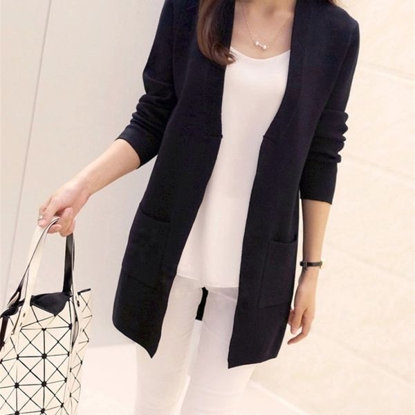 vangull women knitted cardigans spring autumn casual female elegant solid loose open stitch sweater y200910, White;black
vangull women knitted cardigans spring autumn casual female elegant solid loose open stitch sweater y200910, White;black