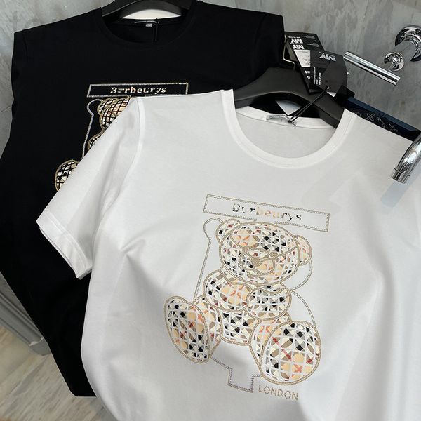 men's t-shirts designer short sleeve t-shirt men's tb cartoon bear diamond fashion brand hong kong fashion brand european thin ela, White;black
men's t-shirts designer short sleeve t-shirt men's tb cartoon bear diamond fashion brand hong kong fashion brand european thin ela, White;black