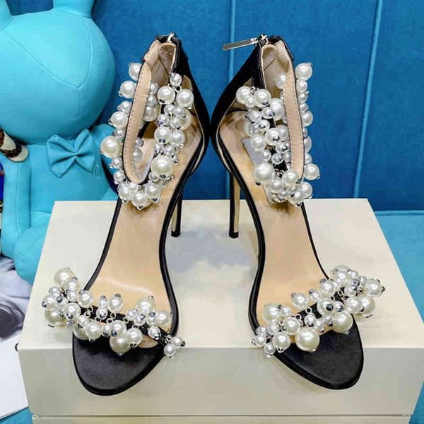 dress shoes factory price latest styles plus size women's round toe pearl stiletto wedding bridal sandals summer h4v0, Black
dress shoes factory price latest styles plus size women's round toe pearl stiletto wedding bridal sandals summer h4v0, Black