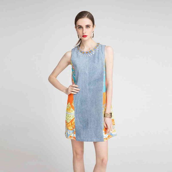 casual dresses loose dress denim stitching spring 2022 hand beaded loose waist a-line for women zwx2, Black;gray
casual dresses loose dress denim stitching spring 2022 hand beaded loose waist a-line for women zwx2, Black;gray