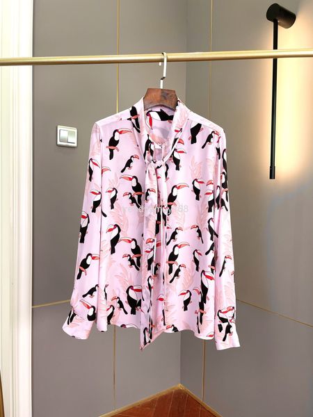 women's polos fadan s family spring printed mulberry silk light luxury shirt women s@zane, White
women's polos fadan s family spring printed mulberry silk light luxury shirt women s@zane, White