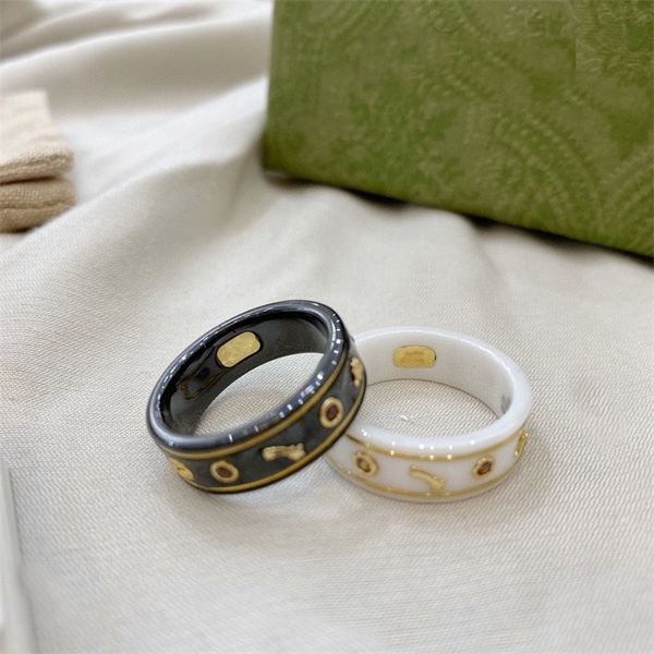 10% off jewelry the new black white ceramic female ins fashion couple pair ring simple and versatile, Silver
10% off jewelry the new black white ceramic female ins fashion couple pair ring simple and versatile, Silver