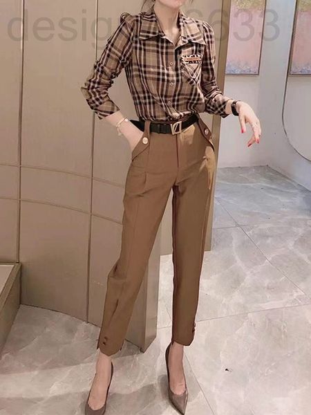 two piece dress designer 8819# plaid long sleeved shirt set spring and autumn workplace two-piece foreign style net red temperament pg65, White
two piece dress designer 8819# plaid long sleeved shirt set spring and autumn workplace two-piece foreign style net red temperament pg65, White
