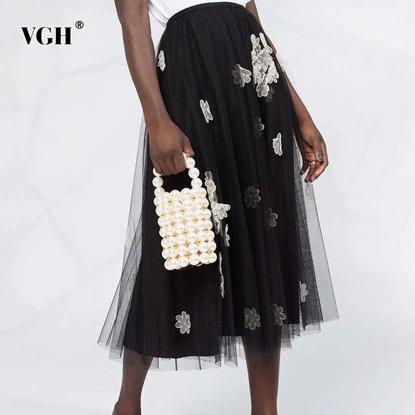 vintage black irregular embroidered skirt for women high waist elegant korean a line mesh skirts female fashion clothes 210507
vintage black irregular embroidered skirt for women high waist elegant korean a line mesh skirts female fashion clothes 210507
