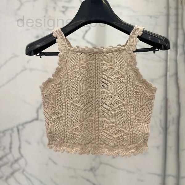 women's t-shirt designer slp sleeveless knitted crocheted hollow suspender female 22 summer new short casual vest l2lh, White
women's t-shirt designer slp sleeveless knitted crocheted hollow suspender female 22 summer new short casual vest l2lh, White