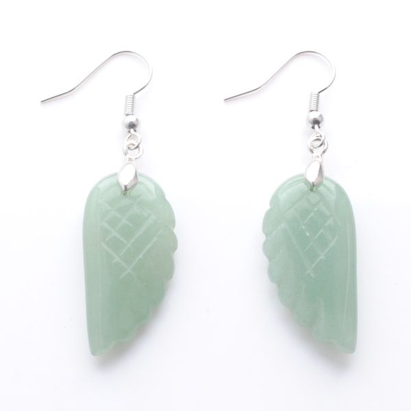 angel wings stone dangle earrings silver color aventurine stone reiki chakra drop pendant earring birthday party jewelry dr3300
angel wings stone dangle earrings silver color aventurine stone reiki chakra drop pendant earring birthday party jewelry dr3300
