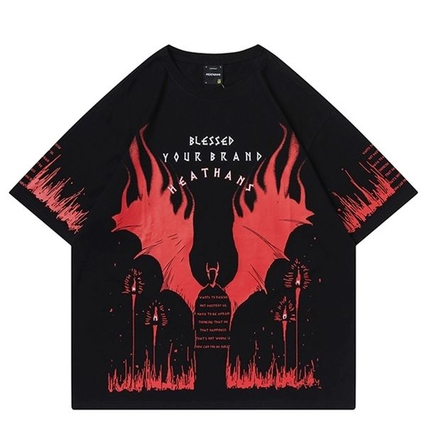 kaus pria grafis punk rock devil streetwear hip hop kasual katun harajuku atasan lengan pendek musim panas 220610, White;black
kaus pria grafis punk rock devil streetwear hip hop kasual katun harajuku atasan lengan pendek musim panas 220610, White;black