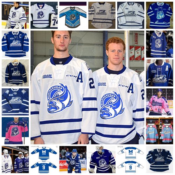 custom ohl mississauga steelheads stitched hockey jersey 28 stuart percy 9 michael mcleod 41 nicolas hague 14 nathan bastian 2 dylan demelo, Black;red
custom ohl mississauga steelheads stitched hockey jersey 28 stuart percy 9 michael mcleod 41 nicolas hague 14 nathan bastian 2 dylan demelo, Black;red
