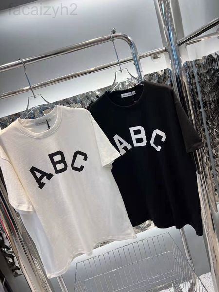 women's t-shirt designer chaopai 22 early spring new abc letter printed matte short sleeve t-shirt women's loose round neck x8li, White
women's t-shirt designer chaopai 22 early spring new abc letter printed matte short sleeve t-shirt women's loose round neck x8li, White
