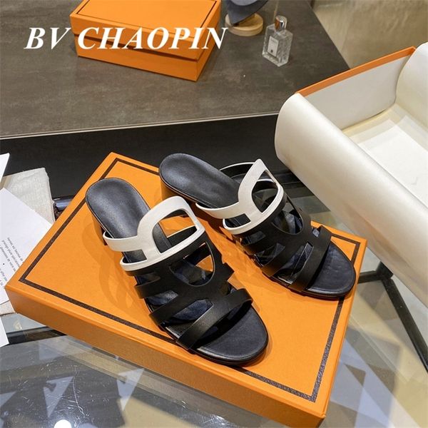 30% off 2022 summer luxury genuine leather slip on chunky high heels sandals runway cuts out outdoor slippers for women shoes, Black
30% off 2022 summer luxury genuine leather slip on chunky high heels sandals runway cuts out outdoor slippers for women shoes, Black