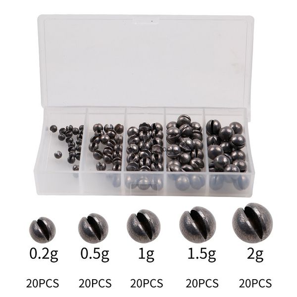 100 pcs/box open bite lead set bare fishing-clip drop biting round plumb bob auxiliary fishing tackle gear
100 pcs/box open bite lead set bare fishing-clip drop biting round plumb bob auxiliary fishing tackle gear