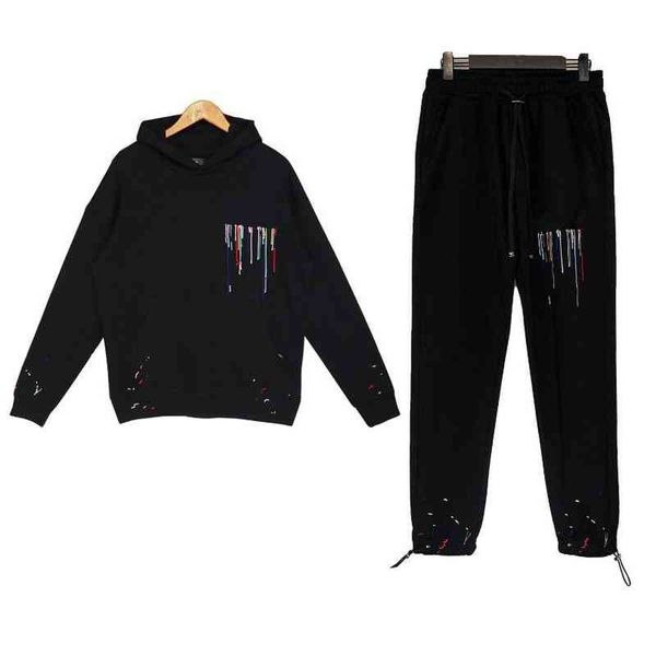 men's tracksuits r sports suit fashion two piece classic letters autumn winter hooded sweater warm casual pants wtxv, Gray
men's tracksuits r sports suit fashion two piece classic letters autumn winter hooded sweater warm casual pants wtxv, Gray