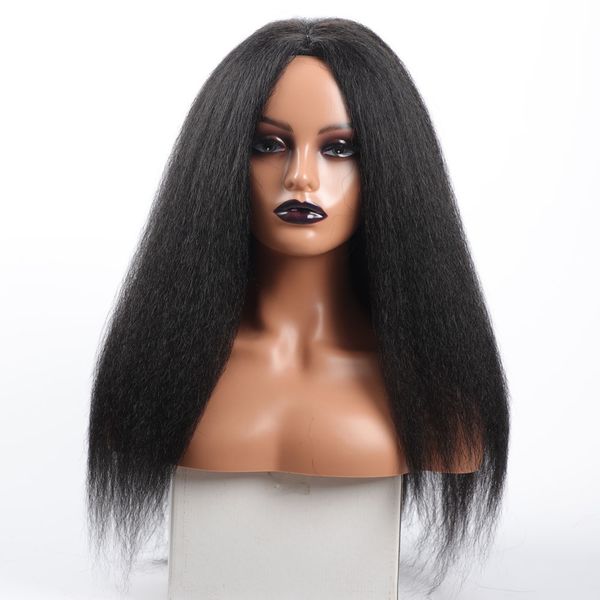 long kinky straight for women black brown blond ginger red white afro synthetic stw hair wigs, Golden;white
long kinky straight for women black brown blond ginger red white afro synthetic stw hair wigs, Golden;white