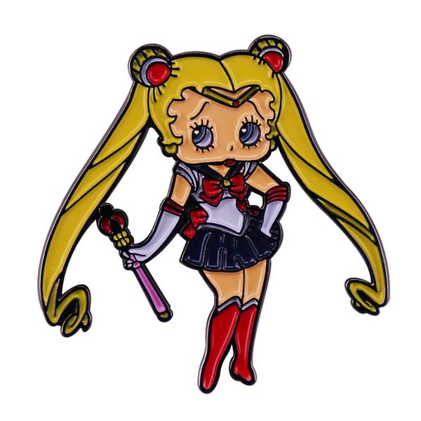 new sailor moon mashup brooch cute anime badge women's jacket shirt coat sweater pin friends jewelry gift anime accessories, Blue
new sailor moon mashup brooch cute anime badge women's jacket shirt coat sweater pin friends jewelry gift anime accessories, Blue