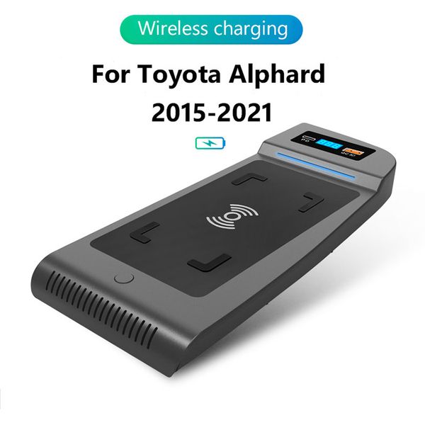 for toyota alphard vellfire 2015-2021 15w qi car wireless charger fast phone qc3.0 pd18w charging pad
for toyota alphard vellfire 2015-2021 15w qi car wireless charger fast phone qc3.0 pd18w charging pad