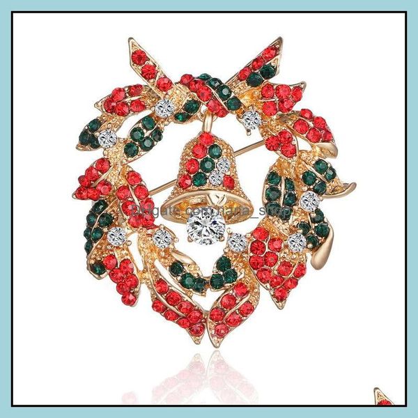 pins brooches jewelry fashion christmas women luxury crystal rhinestone small bell garland pin for gift wholesale in drop delivery 2021 6cj, Gray
pins brooches jewelry fashion christmas women luxury crystal rhinestone small bell garland pin for gift wholesale in drop delivery 2021 6cj, Gray