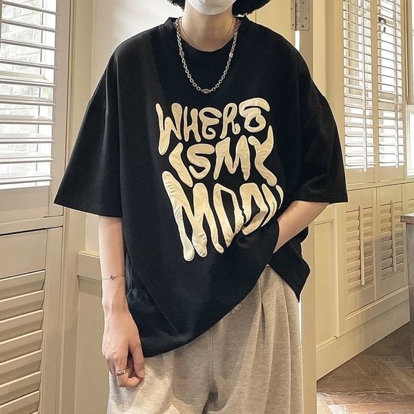 privathinker three-dimensional letter clothes graphic short sleeve t-shirt for men oversized harajuku brand male summer tee 220720, White;black
privathinker three-dimensional letter clothes graphic short sleeve t-shirt for men oversized harajuku brand male summer tee 220720, White;black
