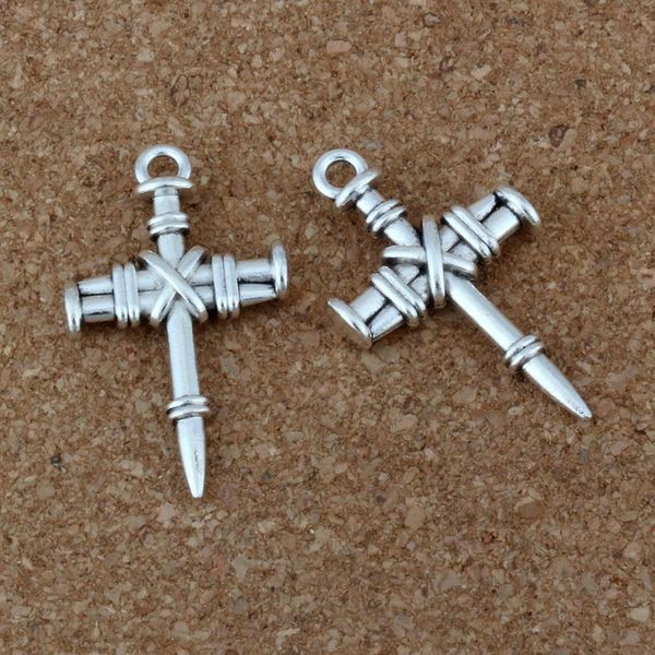 mic nail cross charm pendant 50pcs lot sell antique silver alloy jewelry diy 20 34 5mm a-210278v, Bronze;silver
mic nail cross charm pendant 50pcs lot sell antique silver alloy jewelry diy 20 34 5mm a-210278v, Bronze;silver
