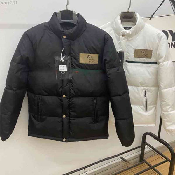 cotton padded fashion cc classic jacket parkas couples men and womens medium gooses letter embroidery printing parker warm coat, Black
cotton padded fashion cc classic jacket parkas couples men and womens medium gooses letter embroidery printing parker warm coat, Black