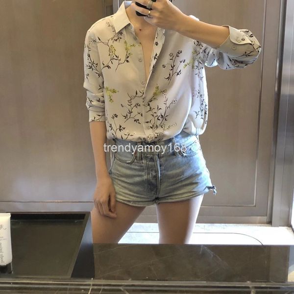 women's polos clothing silk shirt women's style hangzhou original pure spring and summer products, White
women's polos clothing silk shirt women's style hangzhou original pure spring and summer products, White