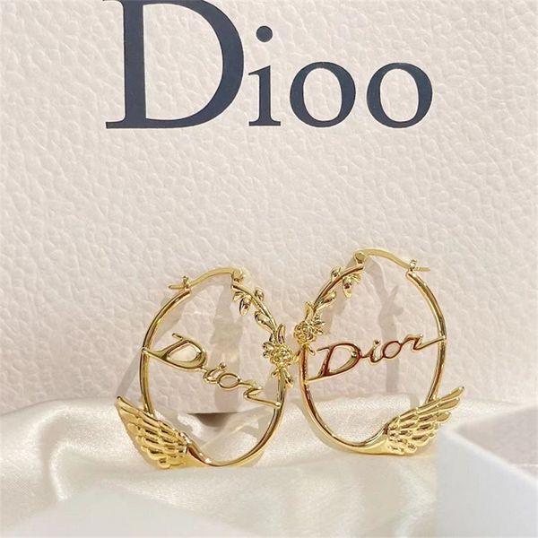 ornament charm earring circle letter earrings simple red wings leaves earrings accessories, Golden
ornament charm earring circle letter earrings simple red wings leaves earrings accessories, Golden