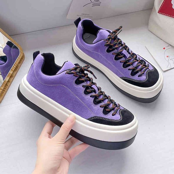 dress shoes women's autumn and winter leisure sports thick soled high student shoes leather muffin tojj, Black
dress shoes women's autumn and winter leisure sports thick soled high student shoes leather muffin tojj, Black