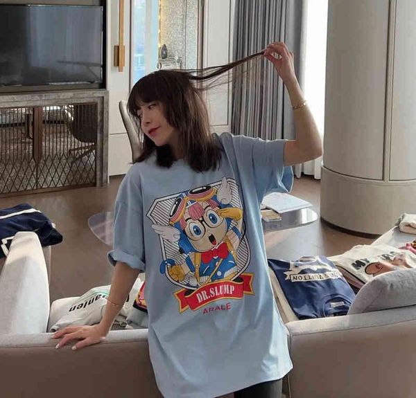 women's t-shirt cartoon printed white cotton short sleeved t-shirt women's fashion 2022 summer european middle long half q6hu
women's t-shirt cartoon printed white cotton short sleeved t-shirt women's fashion 2022 summer european middle long half q6hu
