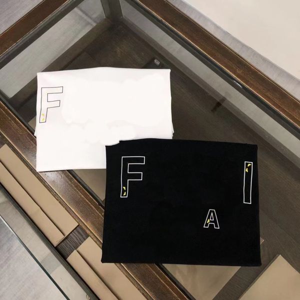 men's letter print t shirt fashion designer summer short sleeve black and white, White;black
men's letter print t shirt fashion designer summer short sleeve black and white, White;black