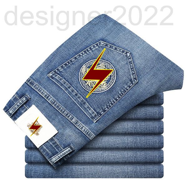 men's jeans designer trendy medusa spring and summer blue jeans for men casual elastic loose straight pants avl8
men's jeans designer trendy medusa spring and summer blue jeans for men casual elastic loose straight pants avl8