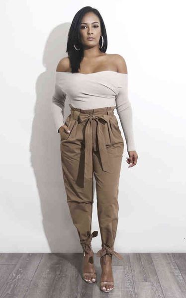 women casual high waist pants solid color bandage design harem pants fashion trousers with sashes, Black
women casual high waist pants solid color bandage design harem pants fashion trousers with sashes, Black