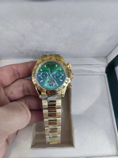 with original box wristwatches sapphire 40mm 116509 automatic mechanical mens men's watch watches no chronograph green dial, Slivery;brown
with original box wristwatches sapphire 40mm 116509 automatic mechanical mens men's watch watches no chronograph green dial, Slivery;brown